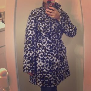 Ann Taylor Geometric trench